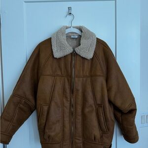 Brown Shearling Jacket